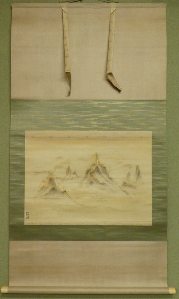 藤井達吉 『妙義山』 [古美術こもれび] 骨董,掛軸,絵画の買取と販売,名古屋